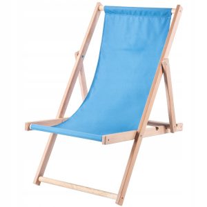 Leżak Drewniany Składany Plażowy Fotel Ogrodowy 115928 Leżak Drewniany Składany Plażowy Fotel Ogrodowy 115928