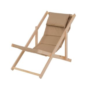 Leżak ogrodowy Hampton Lux beżowy 177297 Leżak ogrodowy Hampton Lux beżowy 177297