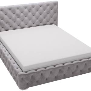 Łóżko chesterfield 140×200 Glory z pojemnikiem – Szary 1052157 Łóżko chesterfield 140×200 Glory z pojemnikiem – Szary 1052157