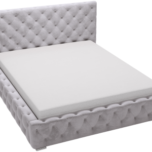 Łóżko chesterfield 160×200 Glory z pojemnikiem – Jasny szary 1053397 Łóżko chesterfield 160×200 Glory z pojemnikiem – Jasny szary 1053397