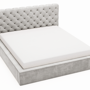Łóżko chesterfield APOLLO 180×200 szare z pojemnikiem 203699 Łóżko chesterfield APOLLO 180×200 szare z pojemnikiem 203699