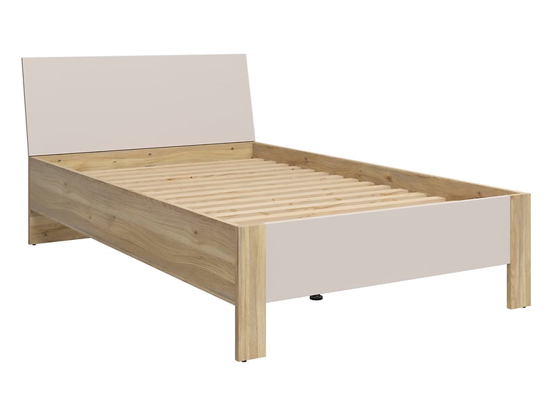 Łóżko Chuck 120x200 dąb mauvella/kaszmir 1071940