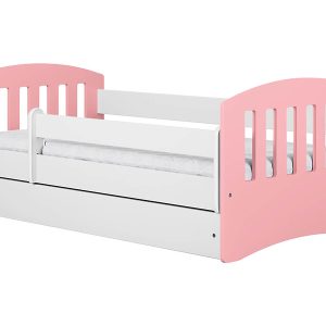 Łóżko Classic 1 mix 180×80 z szufladą pudrowy róż 102325 Łóżko Classic 1 mix 180×80 z szufladą pudrowy róż 102325