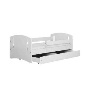 Łóżko Classic 2 białe z szufladą materac piankowy 140×80 1054254 Łóżko Classic 2 białe z szufladą materac piankowy 140×80 1054254