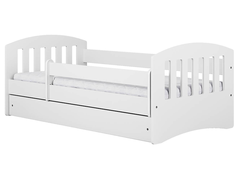 Łóżko Classic1 140x80 z szufladą białe 102309