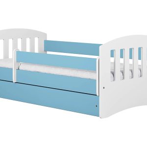 Łóżko Classic1 140×80 z szufladą niebieskie 102310 Łóżko Classic1 140×80 z szufladą niebieskie 102310
