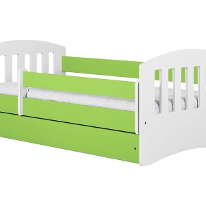 Łóżko Classic1 160×80 z szufladą zielone 102316 Łóżko Classic1 160×80 z szufladą zielone 102316