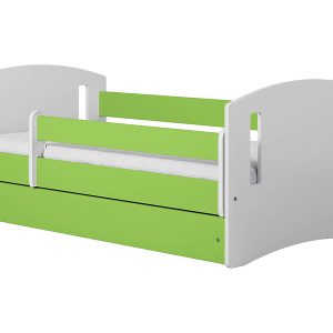Łóżko Classic2 140x80z szufladą zielone 102330 Łóżko Classic2 140x80z szufladą zielone 102330