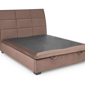 Łóżko CONTINENTAL 2 VELVET 160×200 beżowe bez szuflady/bez materaca 991405 Łóżko CONTINENTAL 2 VELVET 160×200 beżowe bez szuflady/bez materaca 991405