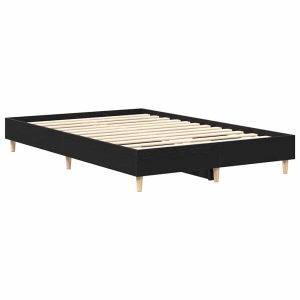 Łóżko Czarne Rama Łóżka Ze Stelażem Do Sypialni Pokoju 120 x 190 cm 827721 Łóżko Czarne Rama Łóżka Ze Stelażem Do Sypialni Pokoju 120 x 190 cm 827721