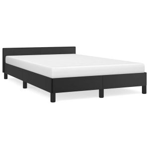 Łóżko Czarne Rama Łóżka Ze Stelażem Do Sypialni Pokoju 120×200 cm 838298 Łóżko Czarne Rama Łóżka Ze Stelażem Do Sypialni Pokoju 120×200 cm 838298