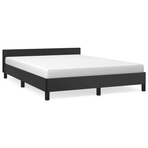 Łóżko Czarne Rama Łóżka Ze Stelażem Do Sypialni Pokoju 140×200 cm 838301 Łóżko Czarne Rama Łóżka Ze Stelażem Do Sypialni Pokoju 140×200 cm 838301