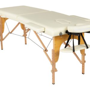 Łóżko do masażu FUNFIT HOME&GARDEN stół 2 segmentowy drewniany XXL +torba 1001622