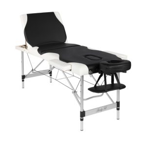 Łóżko do masażu FUNFIT HOME&GARDEN stół 3 segmentowy aluminiowy +torba 803280