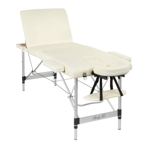 Łóżko do masażu FUNFIT HOME&GARDEN stół 3 segmentowy aluminiowy +torba 803274