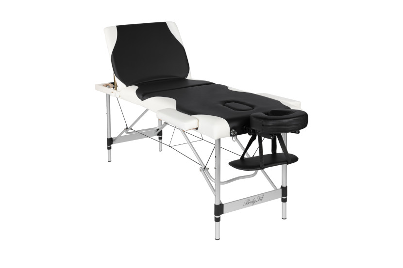 Łóżko do masażu FUNFIT HOME&GARDEN stół 3 segmentowy aluminiowy +torba 803280