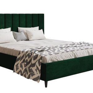 Łóżko do sypialni 180×200 LUXO 2 tapicerowane -butelkowa zieleń 788464 Łóżko do sypialni 180×200 LUXO 2 tapicerowane -butelkowa zieleń 788464