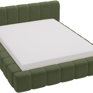 Łóżko do sypialni 180×200 z grubej pianki Bolonia, pojemnik – Zielony 1053465 Łóżko do sypialni 180×200 z grubej pianki Bolonia, pojemnik – Zielony 1053465