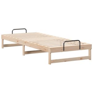 Łóżko Drewniane 100×220 Brązowe Rama Łóżka Jednoosobowe do Sypialni 1103060 Łóżko Drewniane 100×220 Brązowe Rama Łóżka Jednoosobowe do Sypialni 1103060
