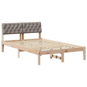 Łóżko Drewniane 120×200 Brązowe Rama Łóżka Dwuosobowe do Sypialni 1103323 Łóżko Drewniane 120×200 Brązowe Rama Łóżka Dwuosobowe do Sypialni 1103323