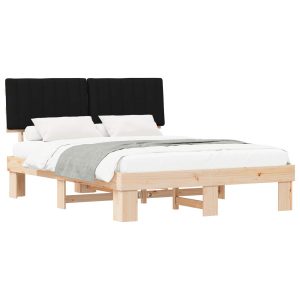 Łóżko Drewniane 150×200 Brązowe Rama Łóżka Dwuosobowe do Sypialni 1103068 Łóżko Drewniane 150×200 Brązowe Rama Łóżka Dwuosobowe do Sypialni 1103068