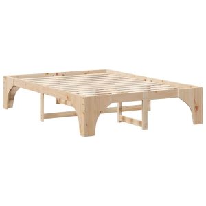 Łóżko Drewniane 160×200 Brązowe Rama Łóżka Dwuosobowe do Sypialni 1102883 Łóżko Drewniane 160×200 Brązowe Rama Łóżka Dwuosobowe do Sypialni 1102883
