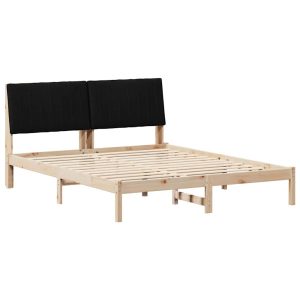 Łóżko Drewniane 160×200 Brązowe Rama Łóżka Dwuosobowe do Sypialni 1103260 Łóżko Drewniane 160×200 Brązowe Rama Łóżka Dwuosobowe do Sypialni 1103260