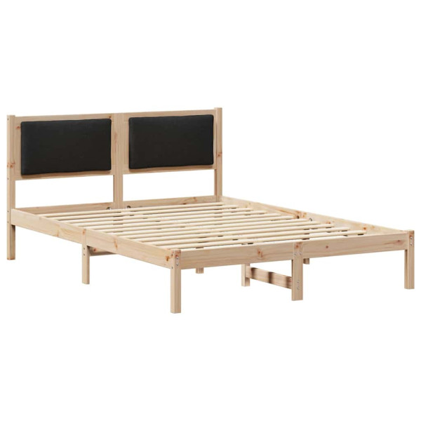 Łóżko Drewniane 160x200 Brązowe Rama Łóżka Dwuosobowe do Sypialni 1102512
