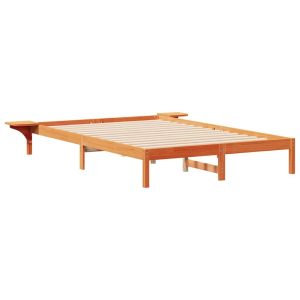 Łóżko Drewniane 160×220 Brązowe Rama Łóżka Dwuosobowe do Sypialni 1103233 Łóżko Drewniane 160×220 Brązowe Rama Łóżka Dwuosobowe do Sypialni 1103233