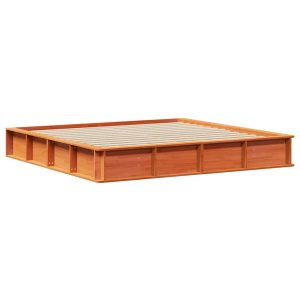 Łóżko Drewniane 180×200 Brązowe Rama Łóżka Dwuosobowe do Sypialni 1103183 Łóżko Drewniane 180×200 Brązowe Rama Łóżka Dwuosobowe do Sypialni 1103183