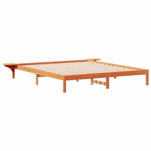 Łóżko Drewniane 180×210 Brązowe Rama Łóżka Dwuosobowe do Sypialni 1102962 Łóżko Drewniane 180×210 Brązowe Rama Łóżka Dwuosobowe do Sypialni 1102962