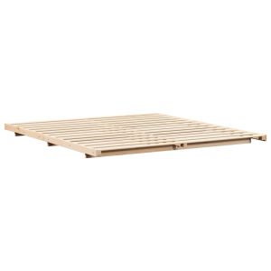 Łóżko Drewniane Brązowe Rama Łóżka Stelaż Do Pokoju Sypialni 180 x 210 cm 842425 Łóżko Drewniane Brązowe Rama Łóżka Stelaż Do Pokoju Sypialni 180 x 210 cm 842425