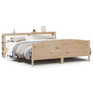 Łóżko Drewniane Brązowe Rama Łóżka Stelaż Do Pokoju Sypialni 180×200 cm 842417 Łóżko Drewniane Brązowe Rama Łóżka Stelaż Do Pokoju Sypialni 180×200 cm 842417