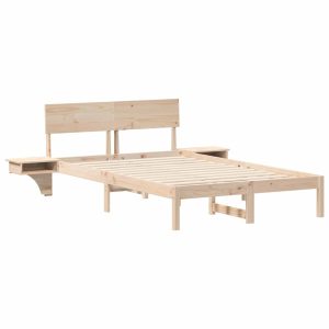 Łóżko Drewniane Brązowe Rama Łóżka Ze Stelażem Sypialnia Pokój 843358 Łóżko Drewniane Brązowe Rama Łóżka Ze Stelażem Sypialnia Pokój 843358