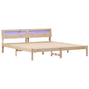 Łóżko Drewniane Brązowe Rama Łóżka Ze Stelażem Sypialnia Pokój 837112 Łóżko Drewniane Brązowe Rama Łóżka Ze Stelażem Sypialnia Pokój 837112