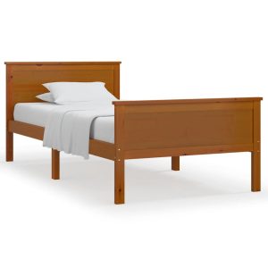 Łóżko Drewniane Rama Łóżka Sofa Brązowe Do Sypialni Pokoju 100 x 200 cm 479546 Łóżko Drewniane Rama Łóżka Sofa Brązowe Do Sypialni Pokoju 100 x 200 cm 479546