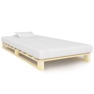 Łóżko Drewniane Rama Łóżka Sofa Brązowe Do Sypialni Pokoju 100 x 200 cm 704930 Łóżko Drewniane Rama Łóżka Sofa Brązowe Do Sypialni Pokoju 100 x 200 cm 704930