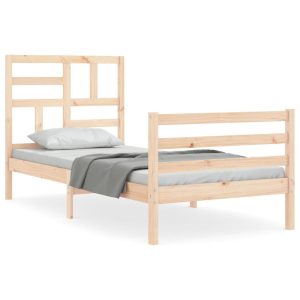 Łóżko Drewniane Rama Łóżka Sofa Brązowe Do Sypialni Pokoju 100×200 cm 478903 Łóżko Drewniane Rama Łóżka Sofa Brązowe Do Sypialni Pokoju 100×200 cm 478903