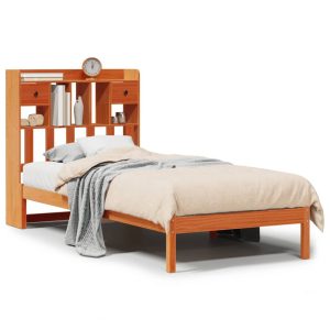 Łóżko Drewniane Rama Łóżka Sofa Brązowe Do Sypialni Pokoju 100×200 cm 724144 Łóżko Drewniane Rama Łóżka Sofa Brązowe Do Sypialni Pokoju 100×200 cm 724144