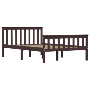 Łóżko Drewniane Rama Łóżka Sofa Brązowe Do Sypialni Pokoju 120 x 200 cm 720902 Łóżko Drewniane Rama Łóżka Sofa Brązowe Do Sypialni Pokoju 120 x 200 cm 720902
