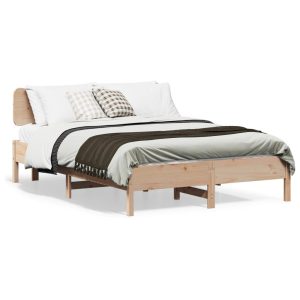 Łóżko Drewniane Rama Łóżka Sofa Brązowe Do Sypialni Pokoju 120×190 cm 479400 Łóżko Drewniane Rama Łóżka Sofa Brązowe Do Sypialni Pokoju 120×190 cm 479400
