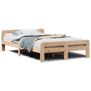 Łóżko Drewniane Rama Łóżka Sofa Brązowe Do Sypialni Pokoju 120×190 cm 480460 Łóżko Drewniane Rama Łóżka Sofa Brązowe Do Sypialni Pokoju 120×190 cm 480460