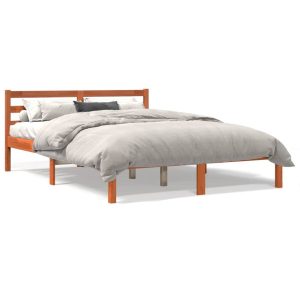 Łóżko Drewniane Rama Łóżka Sofa Brązowe Do Sypialni Pokoju 120×190 cm 720917 Łóżko Drewniane Rama Łóżka Sofa Brązowe Do Sypialni Pokoju 120×190 cm 720917