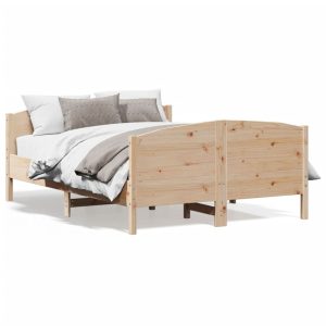 Łóżko Drewniane Rama Łóżka Sofa Brązowe Do Sypialni Pokoju 120×200 cm 475161 Łóżko Drewniane Rama Łóżka Sofa Brązowe Do Sypialni Pokoju 120×200 cm 475161