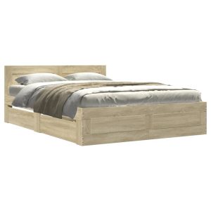 Łóżko Drewniane Rama Łóżka Sofa Brązowe Do Sypialni Pokoju 120×200 cm 704922 Łóżko Drewniane Rama Łóżka Sofa Brązowe Do Sypialni Pokoju 120×200 cm 704922