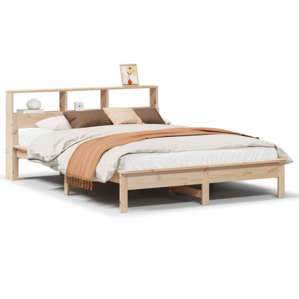 Łóżko Drewniane Rama Łóżka Sofa Brązowe Do Sypialni Pokoju 120x200 cm 704978