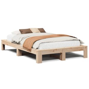 Łóżko Drewniane Rama Łóżka Sofa Brązowe Do Sypialni Pokoju 120×200 cm 475245 Łóżko Drewniane Rama Łóżka Sofa Brązowe Do Sypialni Pokoju 120×200 cm 475245