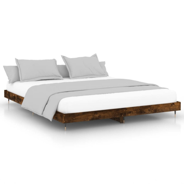 Łóżko Drewniane Rama Łóżka Sofa Brązowe Do Sypialni Pokoju 120x200 cm 721680