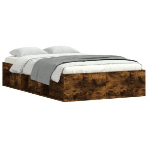 Łóżko Drewniane Rama Łóżka Sofa Brązowe Do Sypialni Pokoju 120×200 cm 724400 Łóżko Drewniane Rama Łóżka Sofa Brązowe Do Sypialni Pokoju 120×200 cm 724400