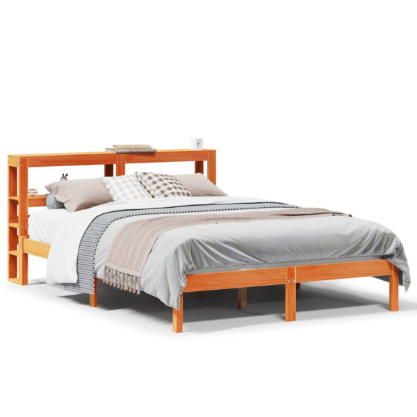 Łóżko Drewniane Rama Łóżka Sofa Brązowe Do Sypialni Pokoju 120x200 cm 724650